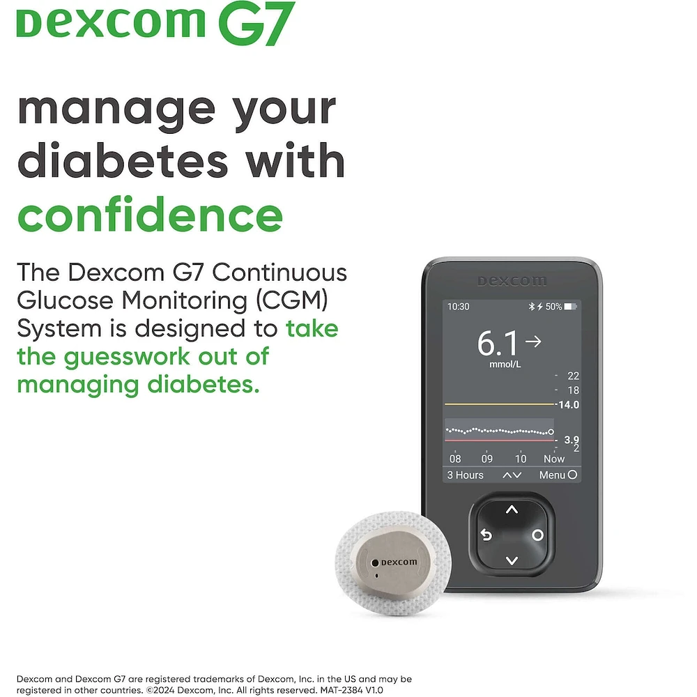 Récepteur Dexcom G7