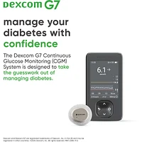Récepteur Dexcom G7