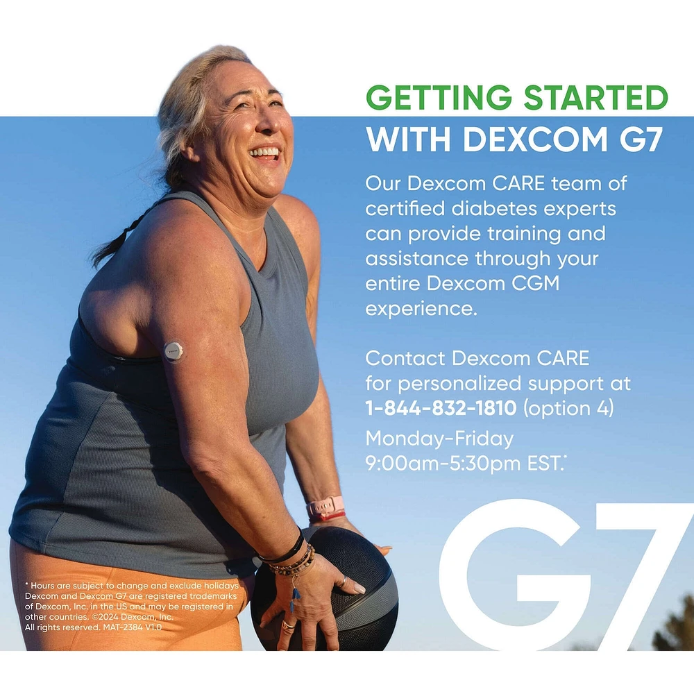 Récepteur Dexcom G7