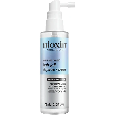 Nioxin Hair Fall Defense Serum - Leave-In Scalp Treatment For Thinning Hair, 70ml