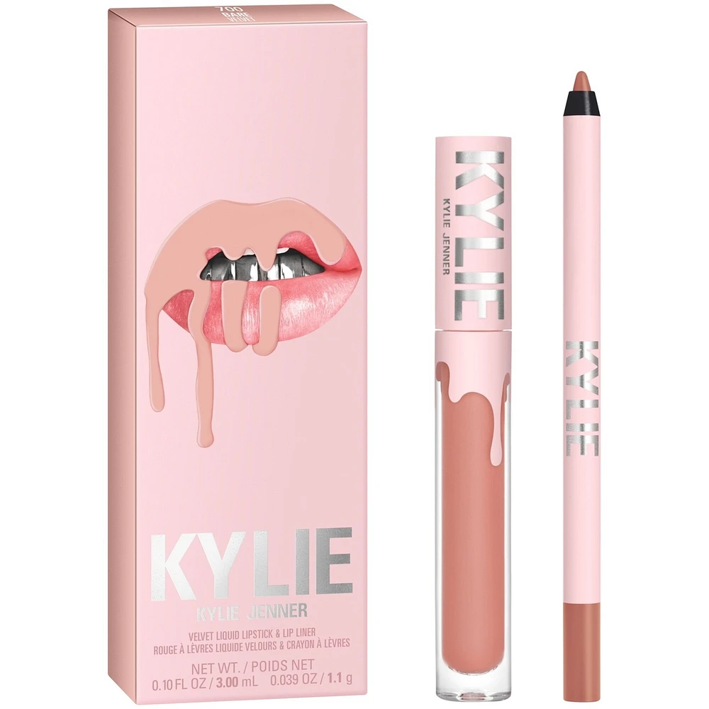 Velvet lip Kit, perfect routine, highly-pigmented, long-lasting, smudge-resistant, vegan