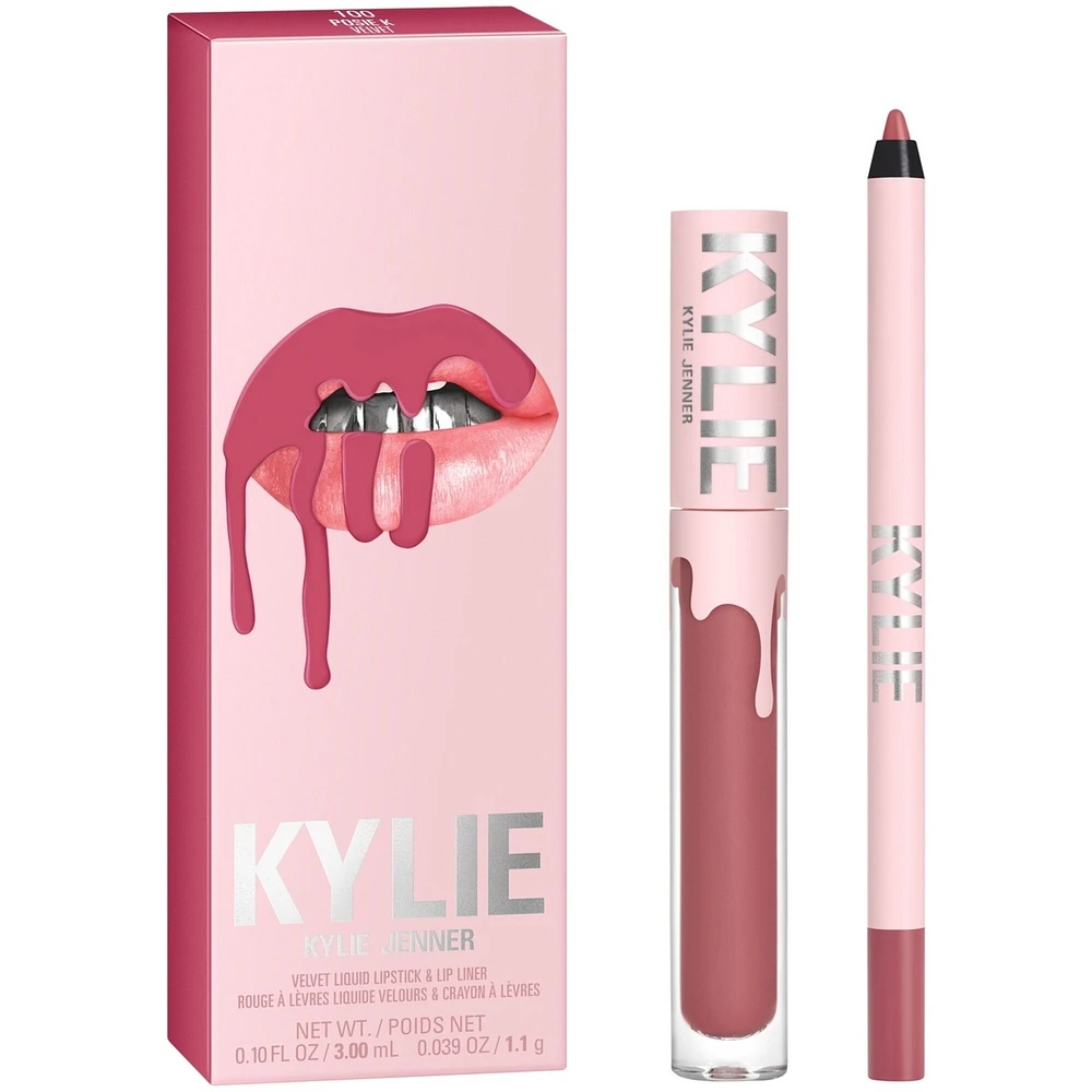 Velvet lip Kit, perfect routine, highly-pigmented, long-lasting, smudge-resistant, vegan