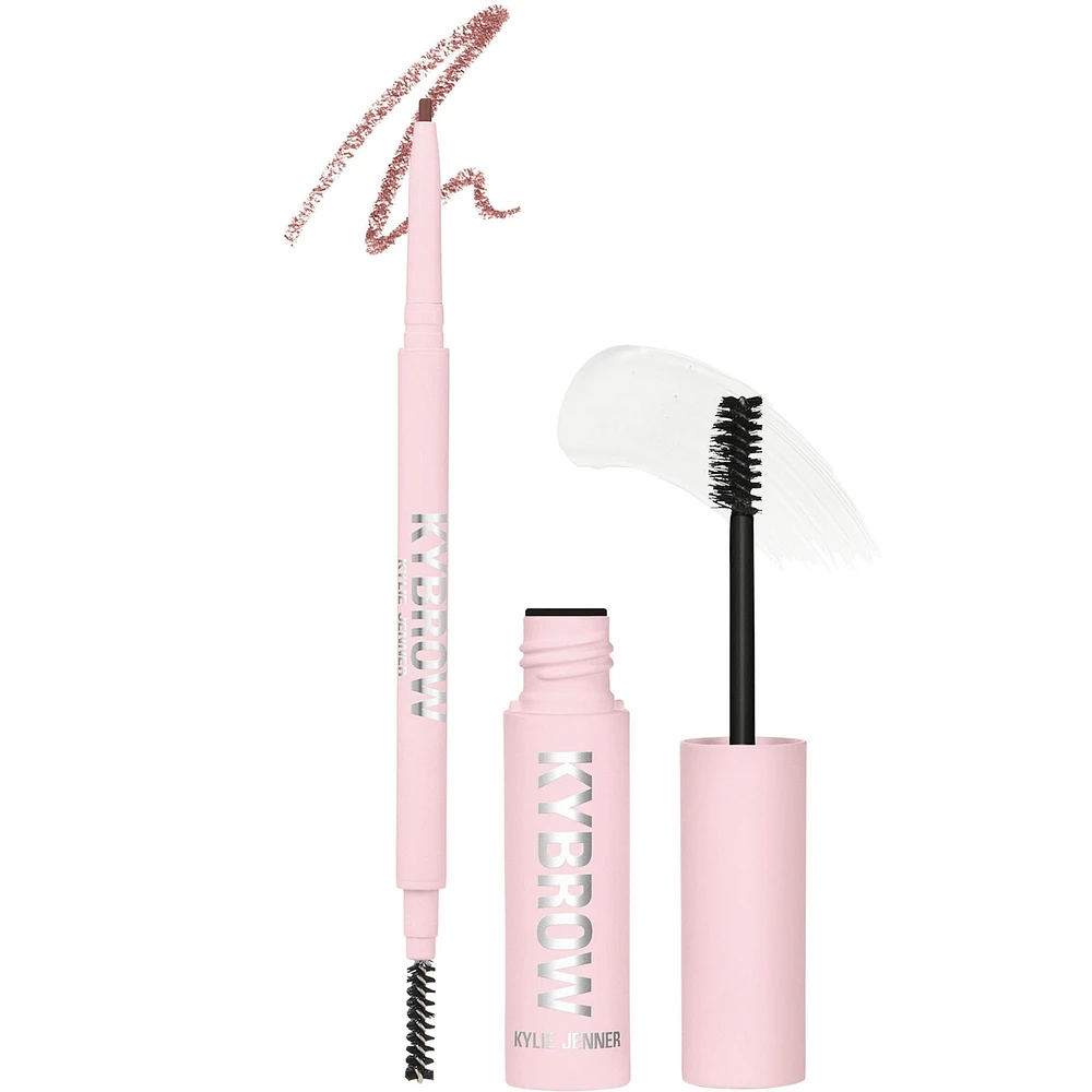 Kybrow Kit, perfect brow routine, pencil & gel, all-day wear fill shape, cruelty-free, vegan