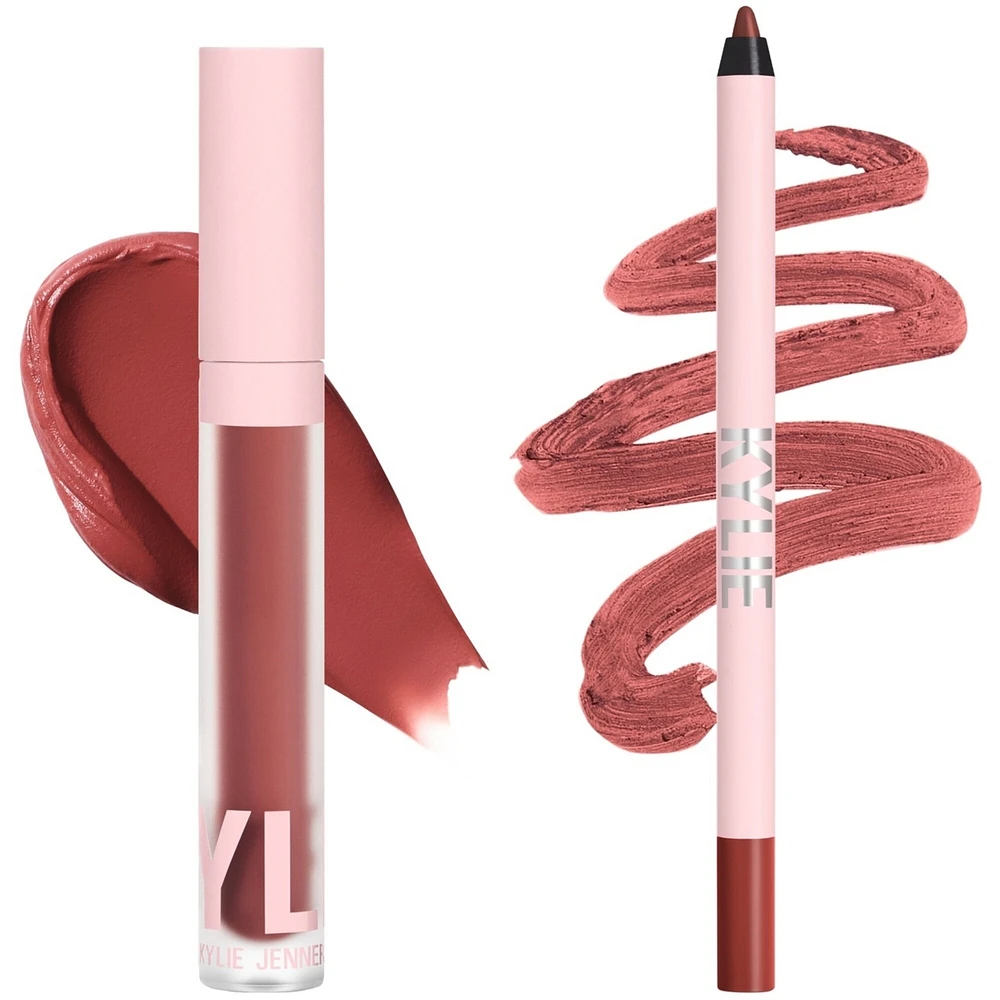 Lip Blush Kit, blotted matte lip, ultra-lightweight, vegan