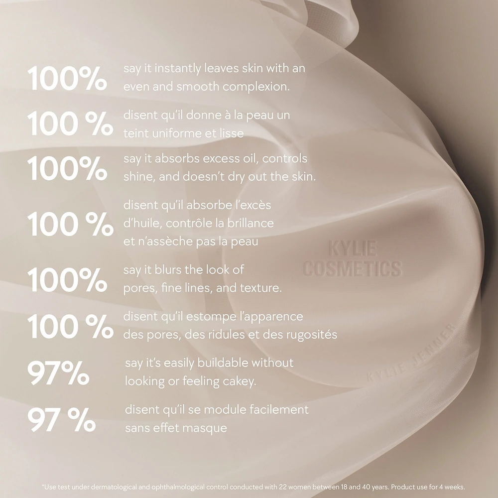 Natural Blur Powder Foundation, medium buildable blurred matte, 12-hour wear, breathable finish