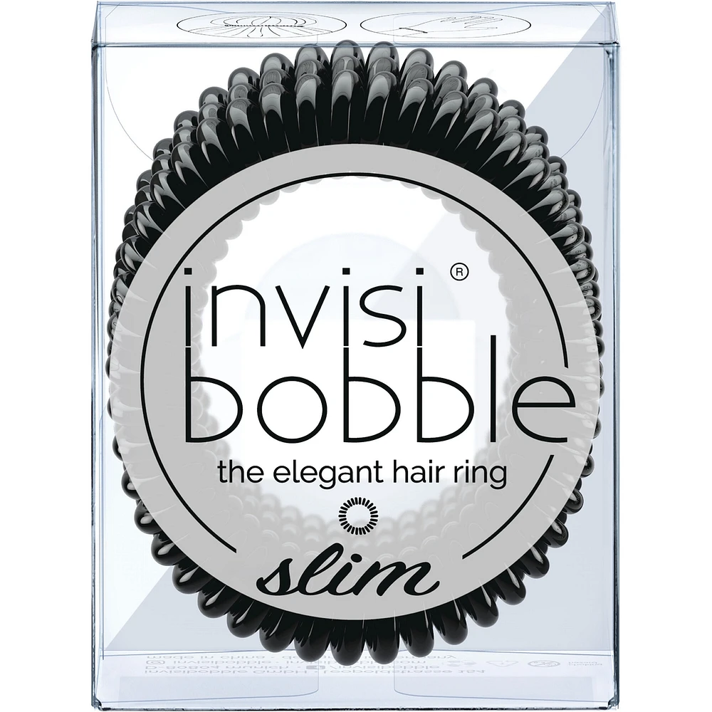 slim true black anneau pour les cheveux