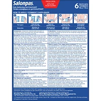 Salonpas Pain Relieving Gel-Patch HOT