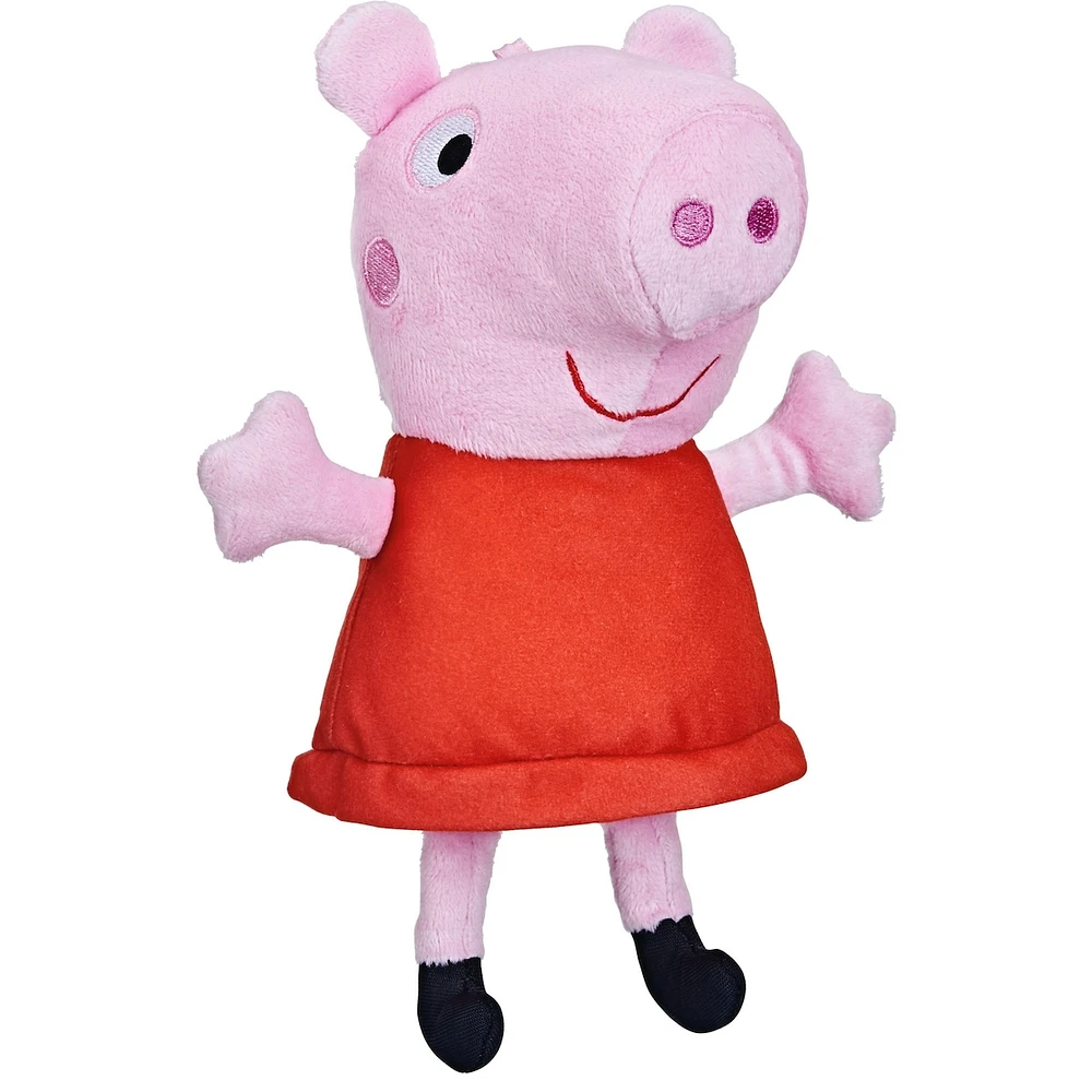 Peppa Pig Peluche Peppa rigole, cochon en peluche, animal interactif avec effets sonores