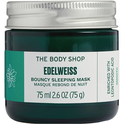 Masque de nuit effet rebond à l'edelweiss
