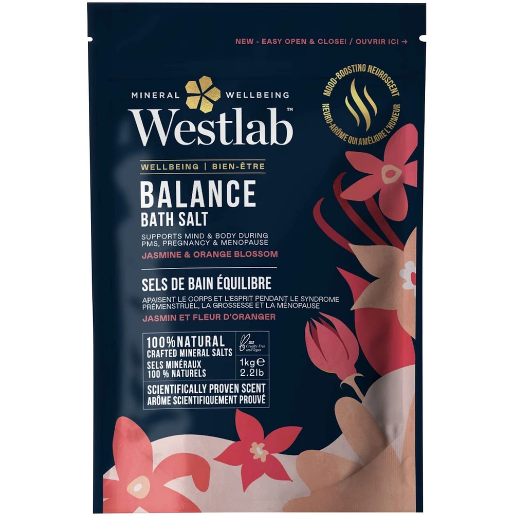 Balance Bath Salt Jasmine  & Orange Blossom