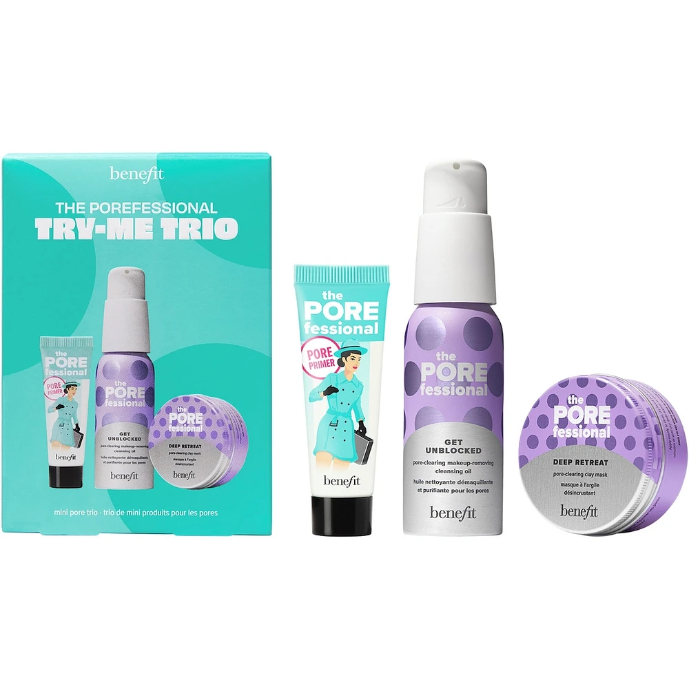 Trio pour les pores The POREfessional Try-Me mini