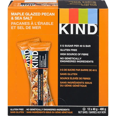 Érable, pacanes et sel de mer