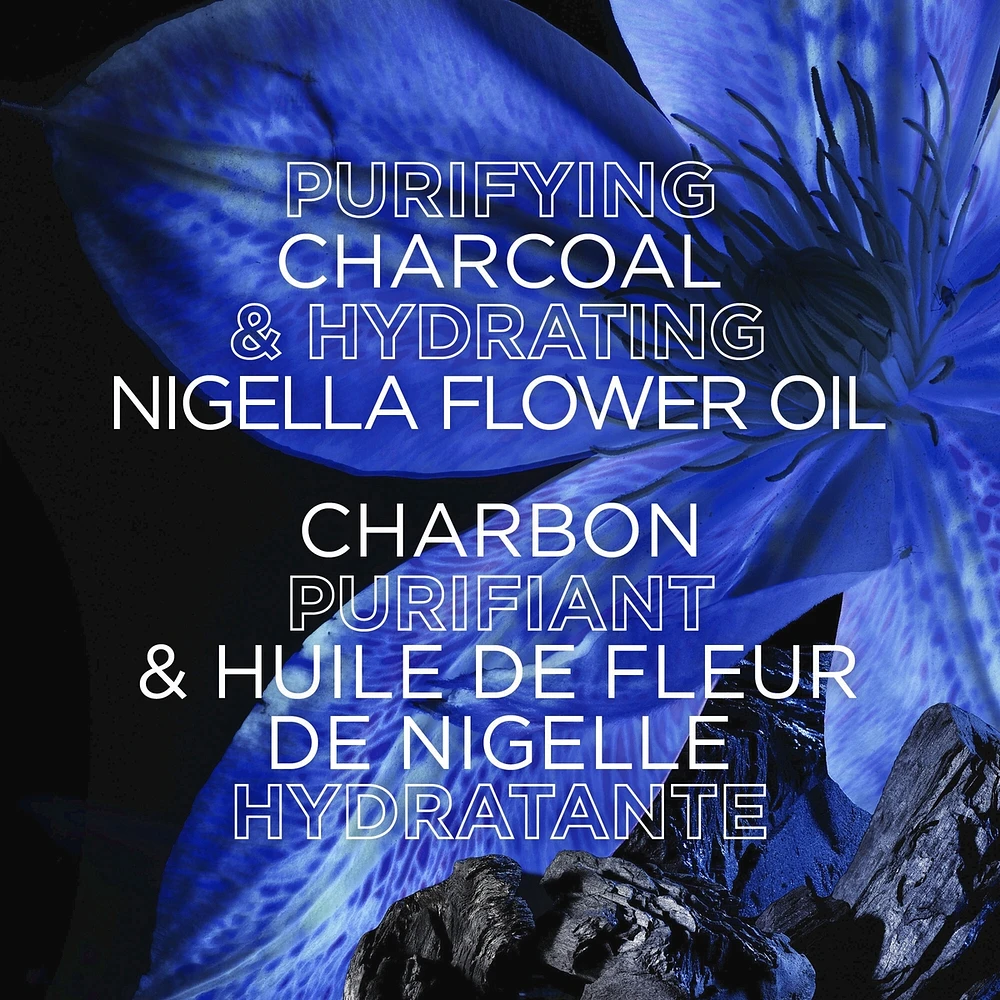 Magnetic Charcoal Purifying Conditioner for Greasy Scalp, Hydrates Dry Ends for Up to 48-Hours, with Charcoal and Nigella Flower Oil