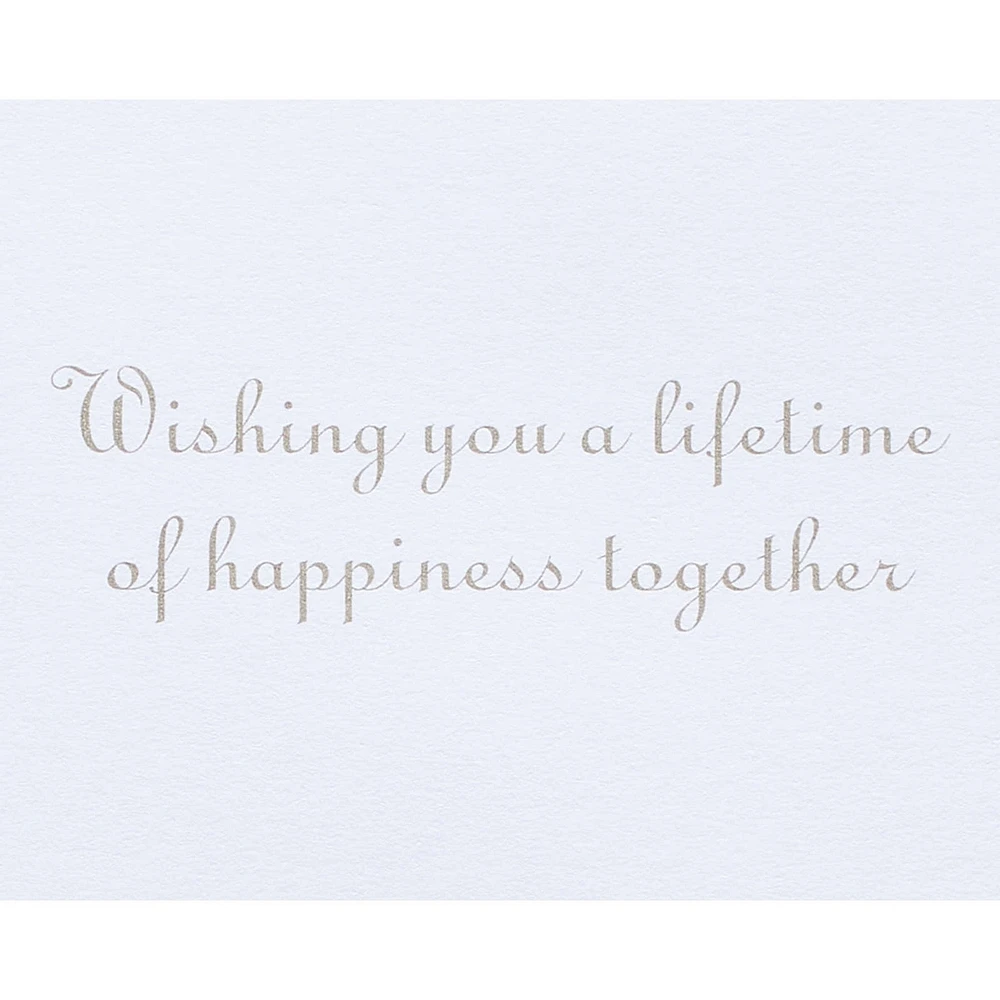 Papyrus Wedding Shower Card (Lifetime of Happiness)
