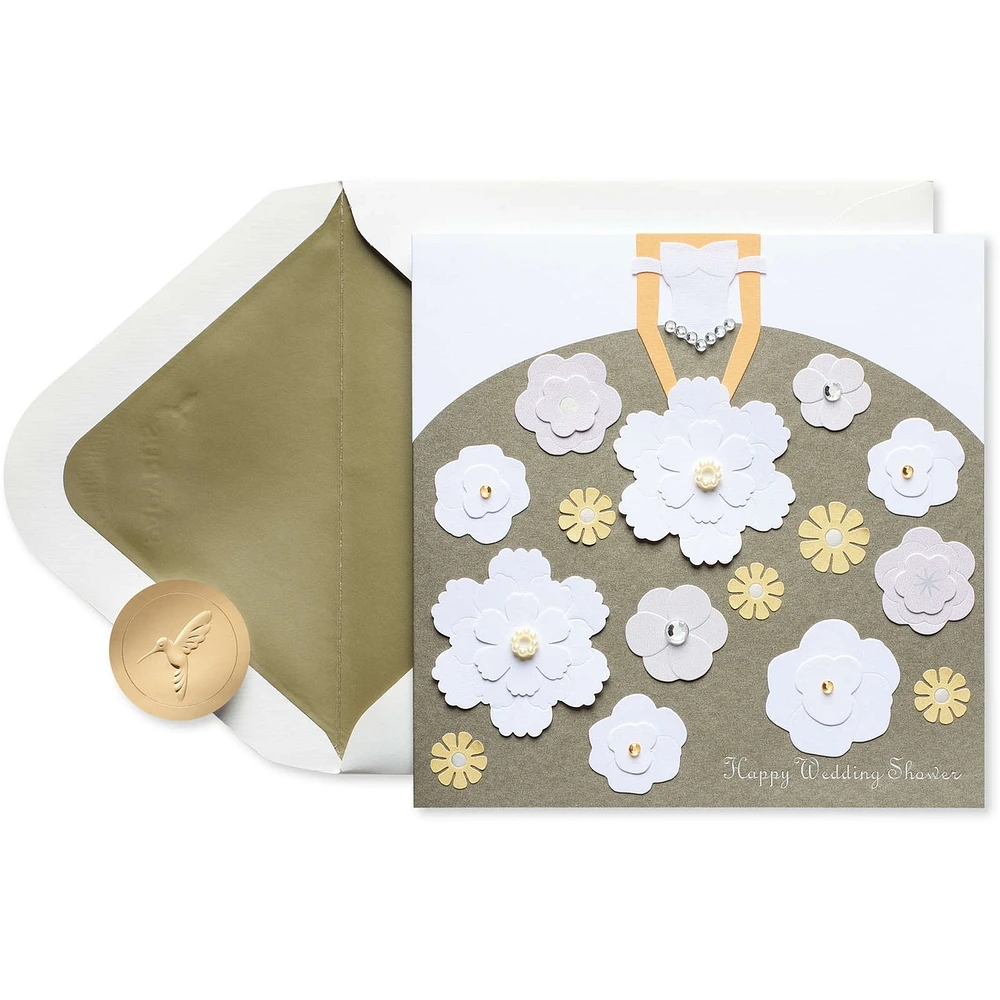 Papyrus Wedding Shower Card (Lifetime of Happiness)