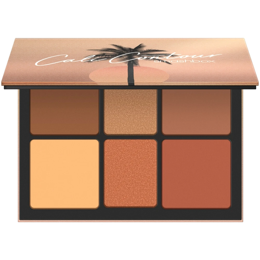 Palette Cali Contour (fard à joues, poudre illuminatrice et poudre bronzante)