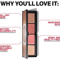 Halo Sculpt + Glow Face Palette - Pink Saturation
