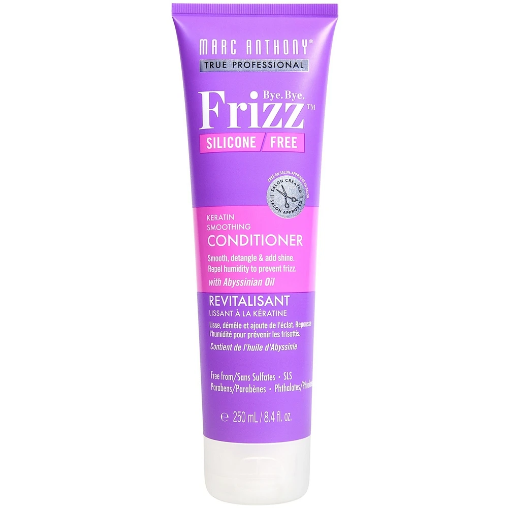 Bye Bye Frizz Sans Silicone Revitalisant Lissant à la Kératine