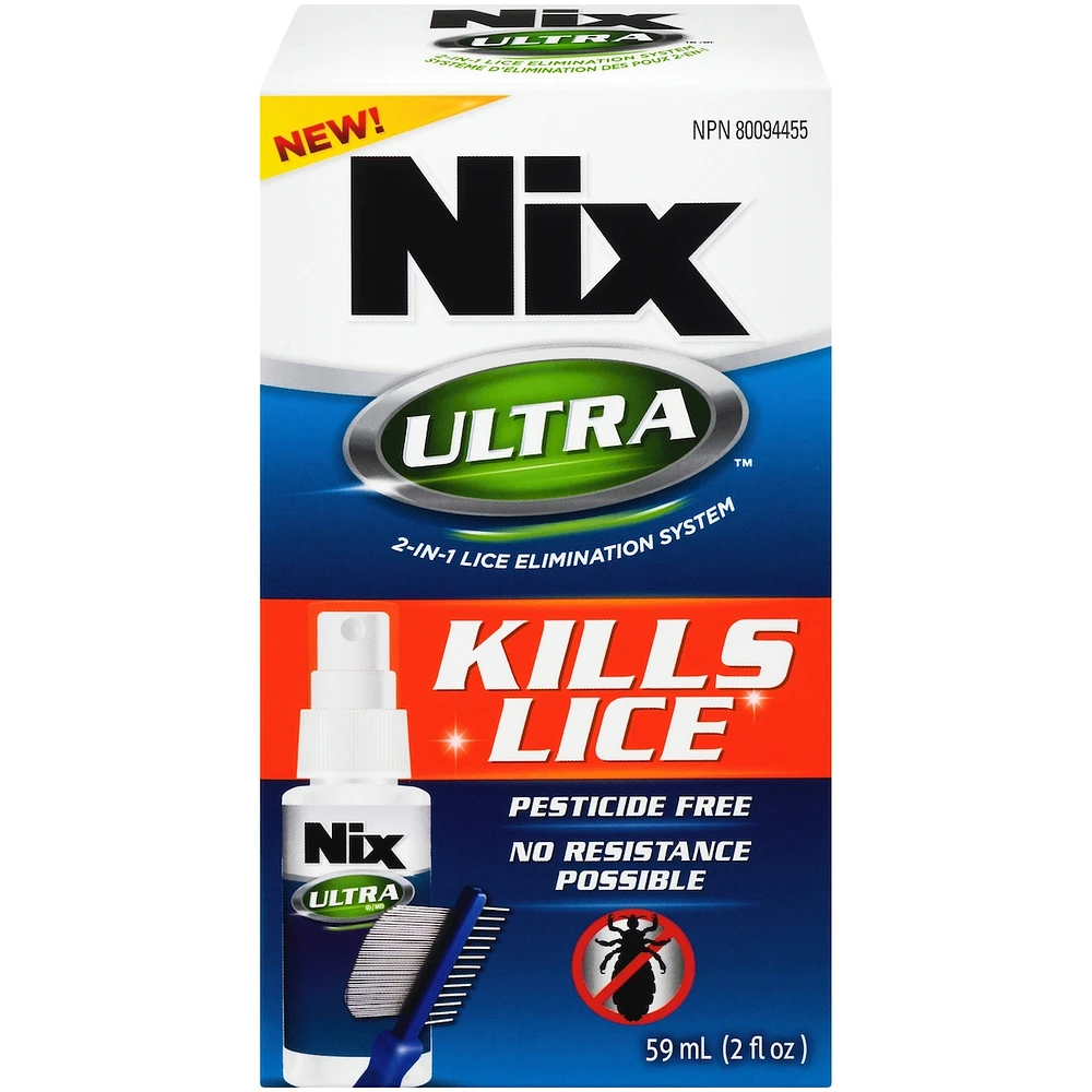 Nix Ultra Tue les Poux Sans Pesticide