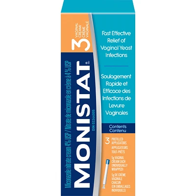 Monistat 3 Vaginal Cream
