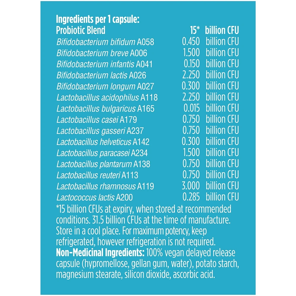 Advanced Gut Health Probiotics, Billion CFU