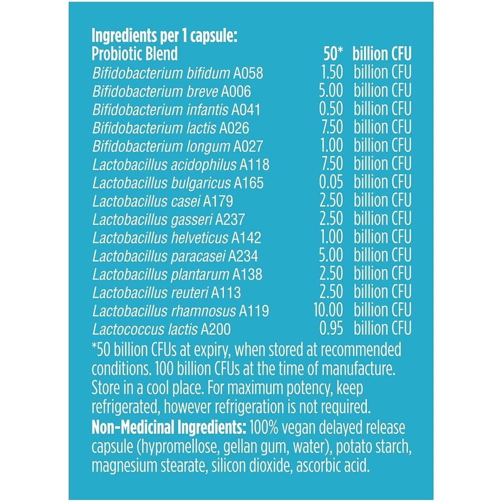 Advanced Gut Health Probiotics, Billion CFU