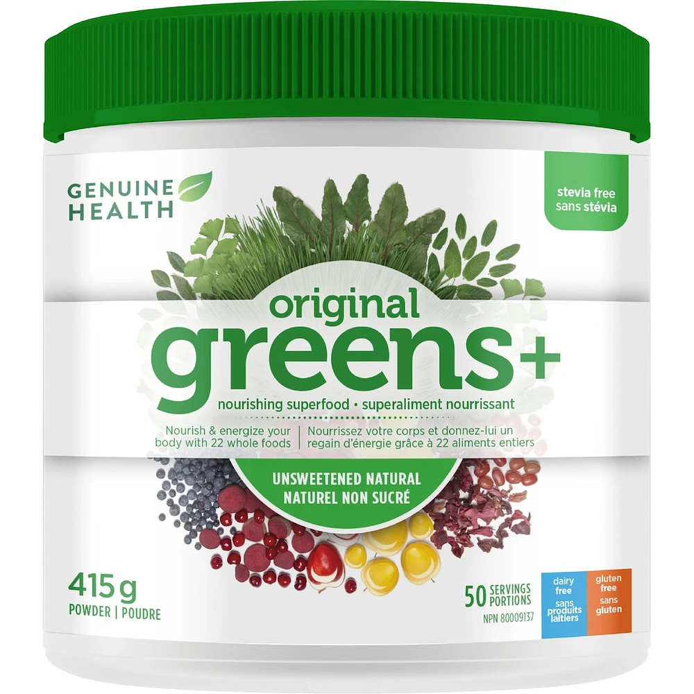 greens+ original Naturel Non Sucre