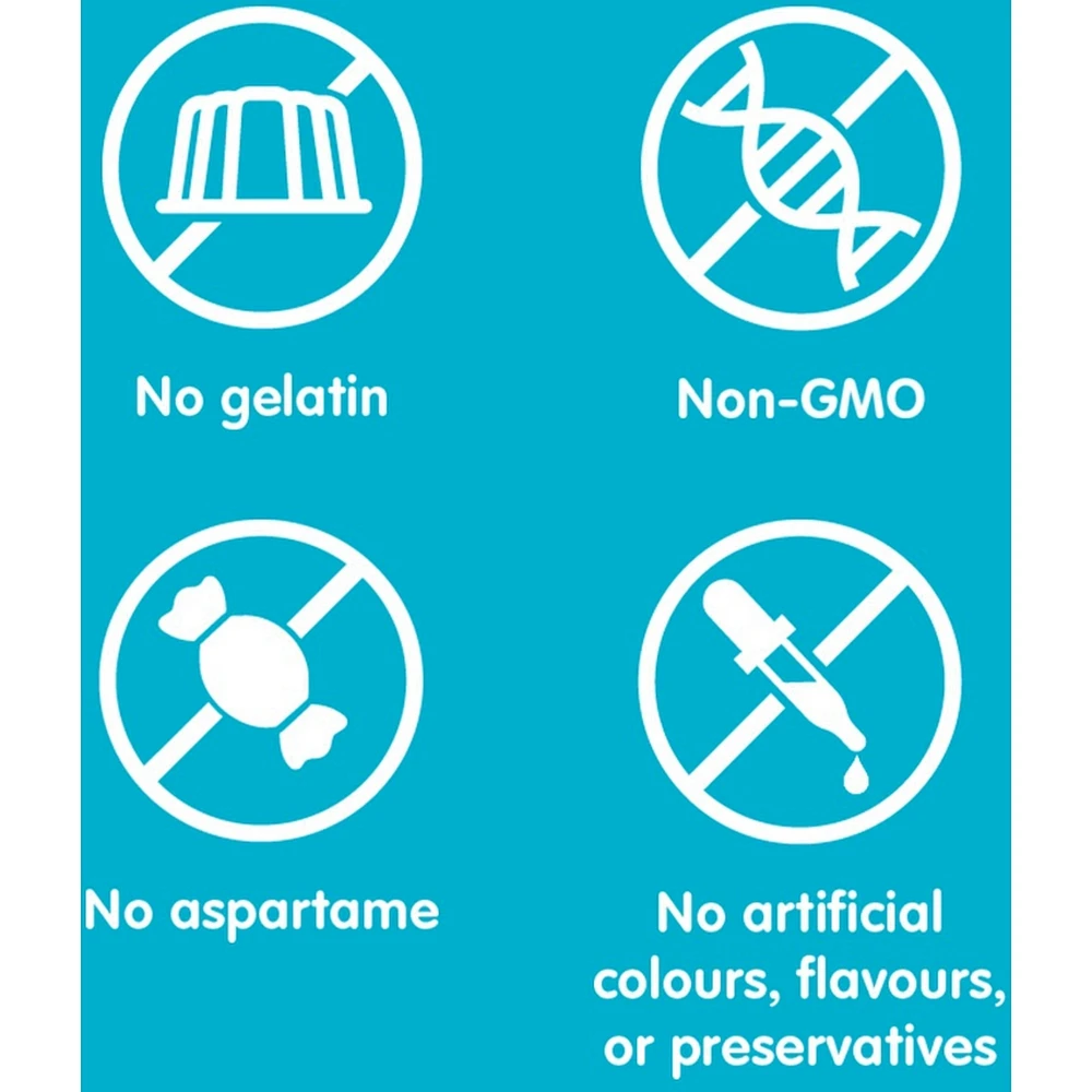 Multivitamin & Mineral Orange • Raspberry • Lemon