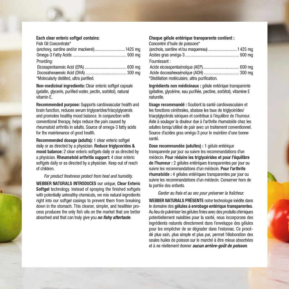 Triple Strength Omega-3 900 mg EPA/DHA