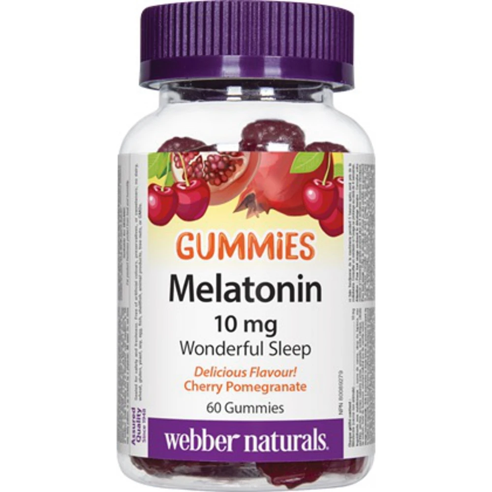 Melatonin 10 mg Cherry Pomegranate