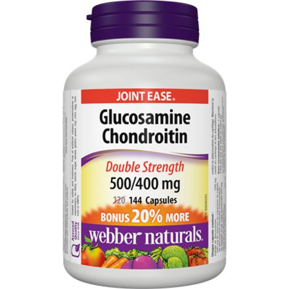 Glucosamine Chondroïtine Double concentration 500/400 mg