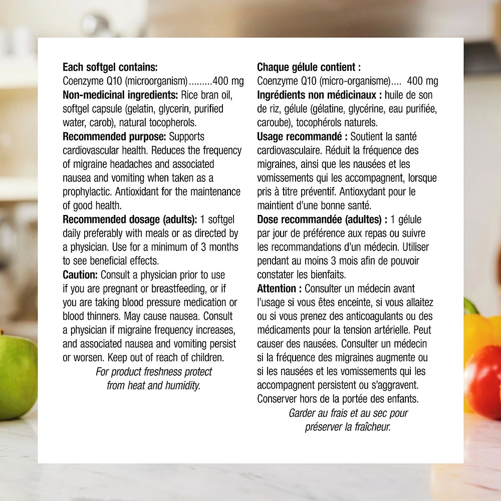 Coenzyme Q10 Ultra Strength 400 mg