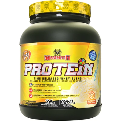 Mammoth Protein - Saveur De Crème De Glacee  A La Vanille