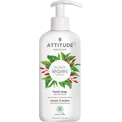 Super Leaves Hand Soap - red vine leaves