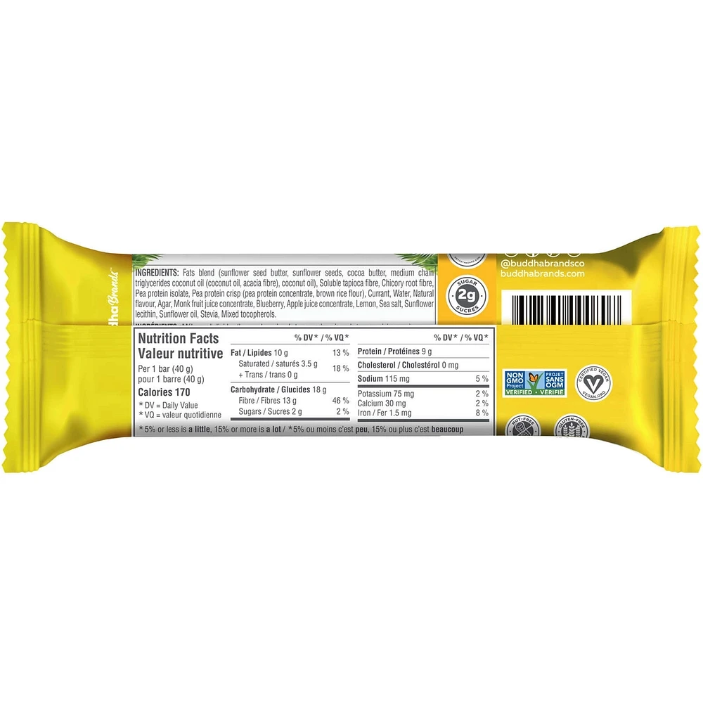 Barre keto Citron bleuet 12 x 40g