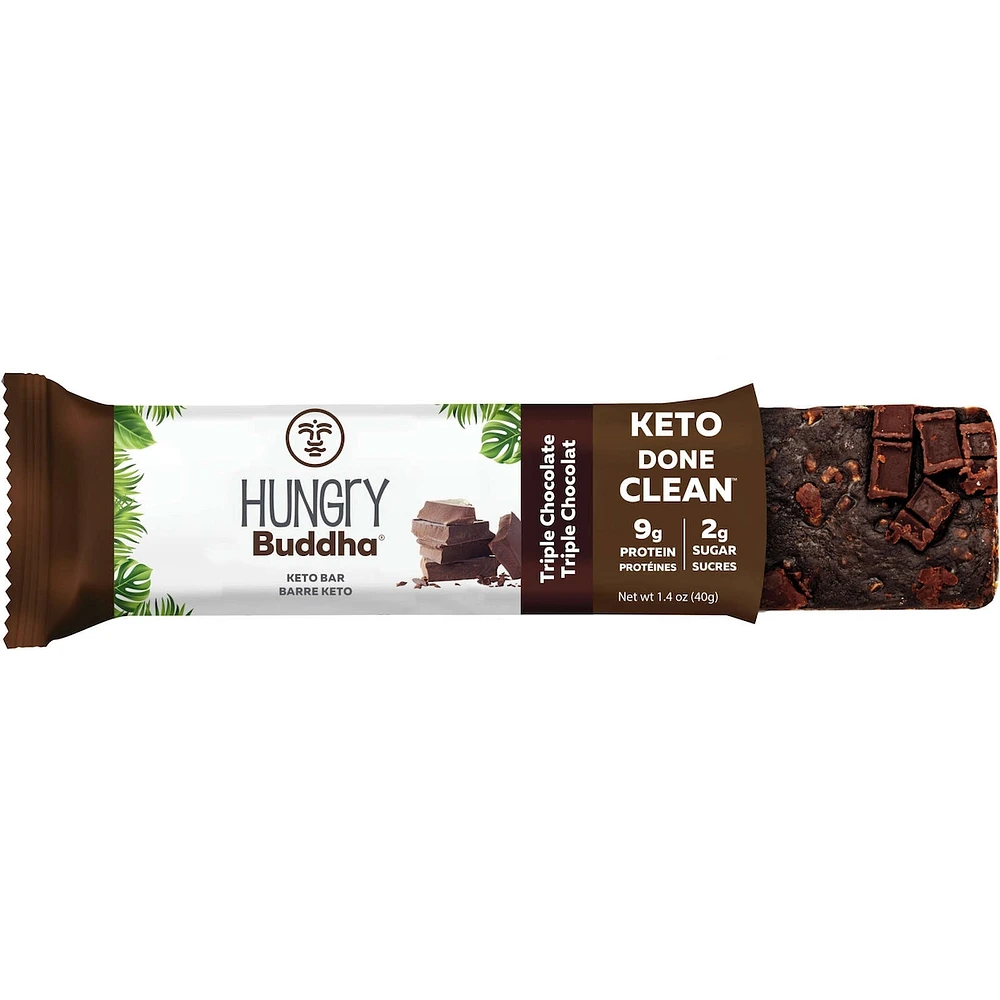 Barre keto Chocolat triple 12 x 40g