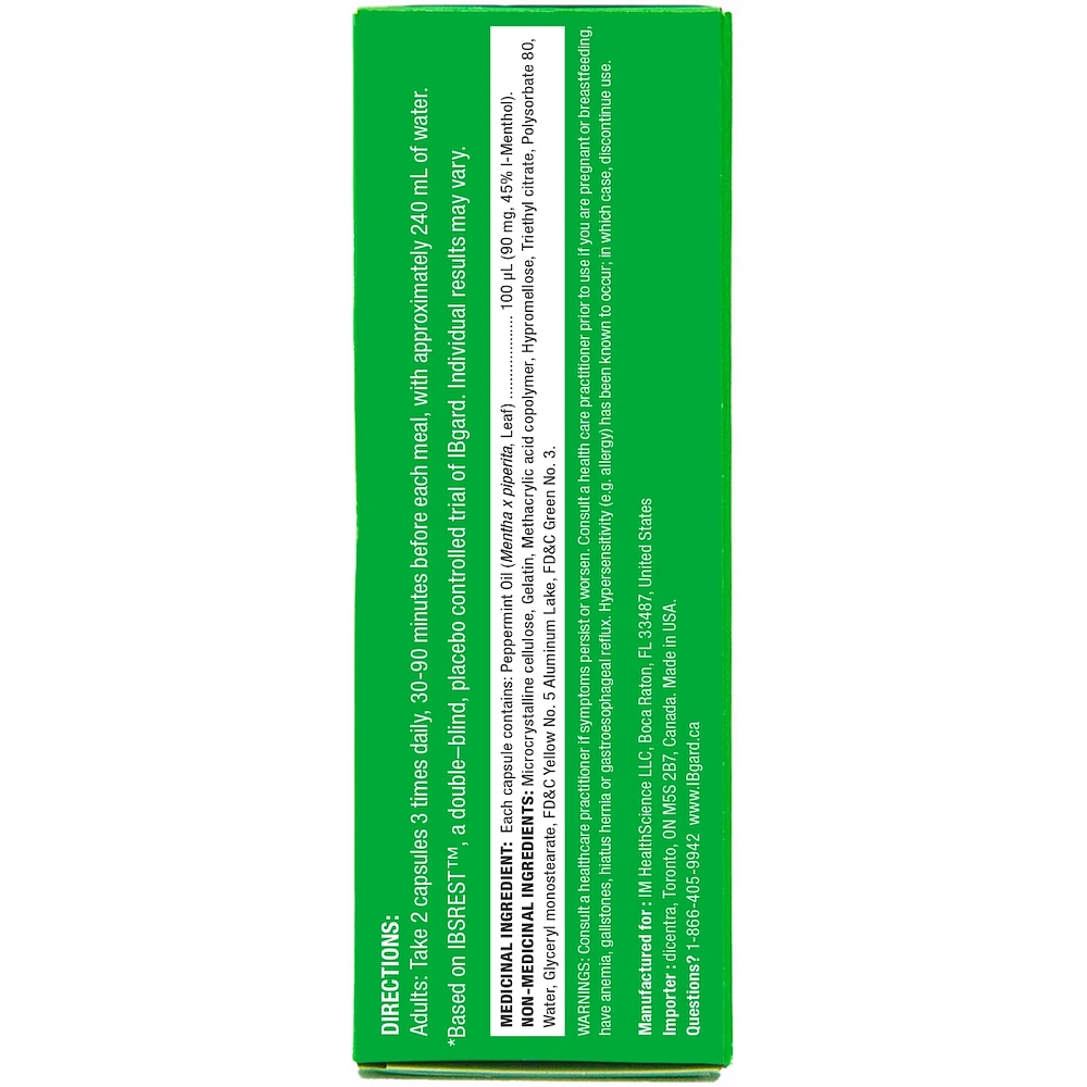 IBgard 90mg Peppermint Oil