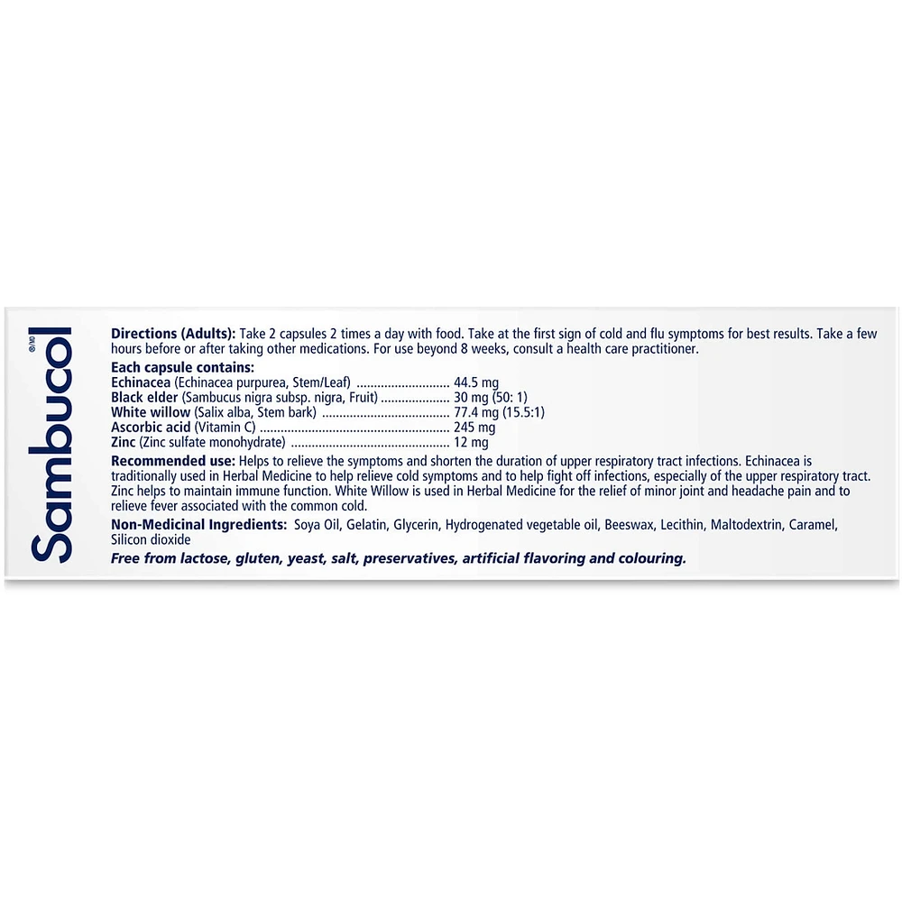 Sambucol Cold And Flu