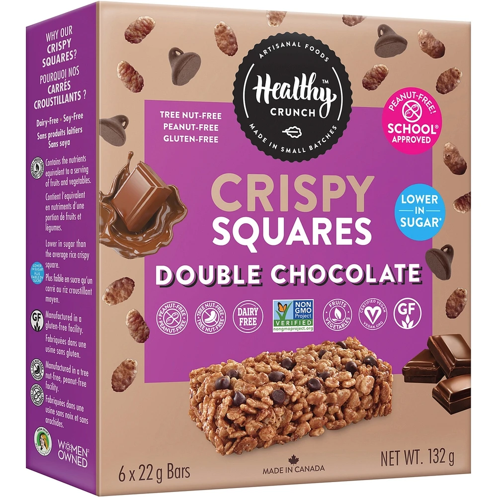 Crispy Squares Double Chocolate