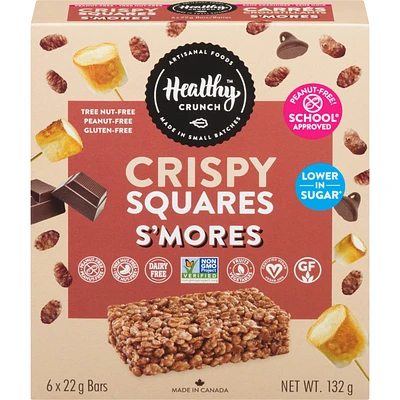 S'Mores Crispy Squares
