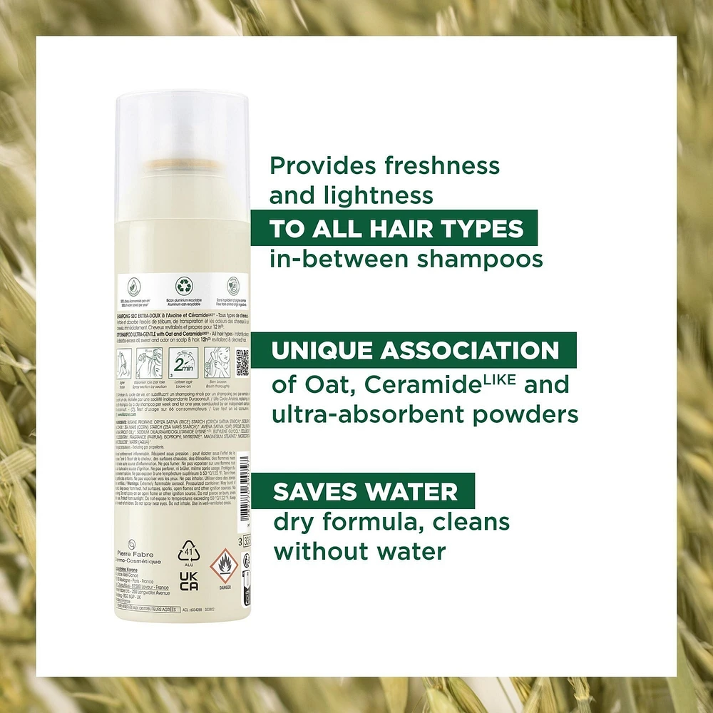 Dry Shampoo with Oat Milk - Ultra gentle