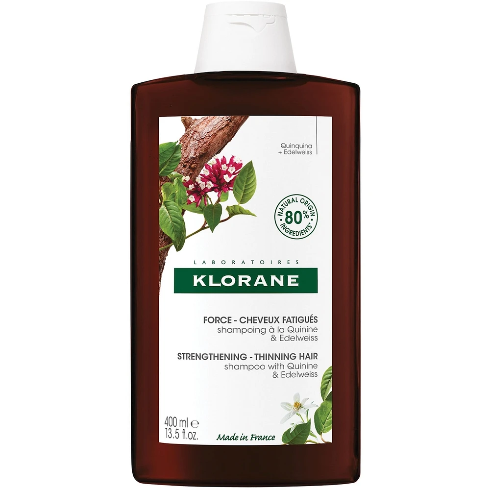 Shampoo with Quinine & ORGANIC Edelweiss - Strengthening for thinning hair