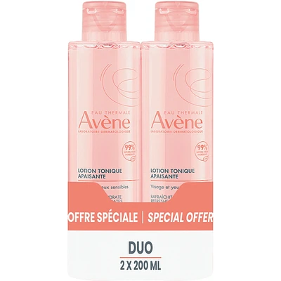 Duo Lotion tonique apaisante