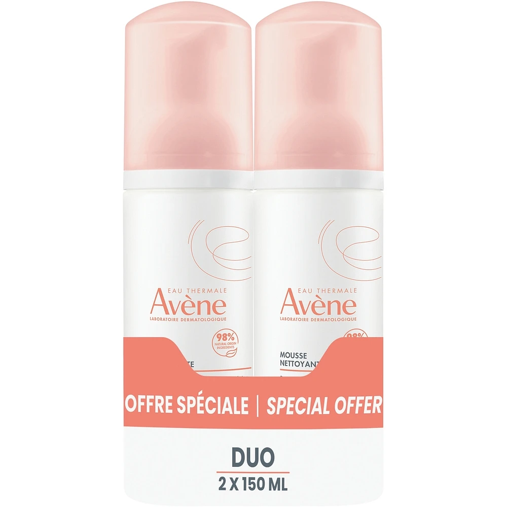 Cleansing foam duo