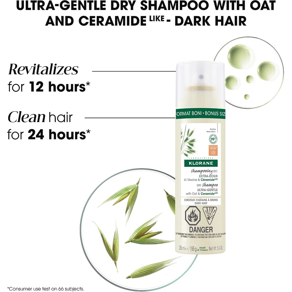 BONUS SIZE Ultra-gentle tinted dry shampoo with Oat and Ceramideᴸᴵᴷᴱ