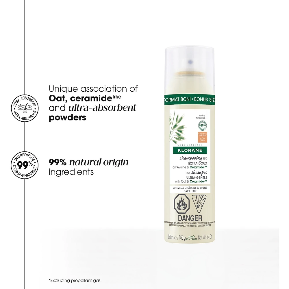 BONUS SIZE Ultra-gentle tinted dry shampoo with Oat and Ceramideᴸᴵᴷᴱ