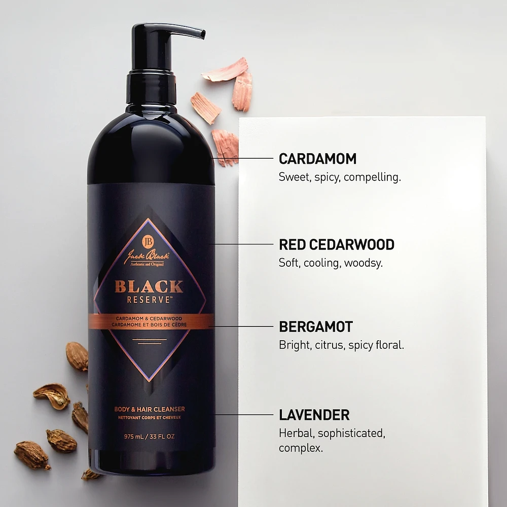 Black Reserve Body & Hair Cleanser