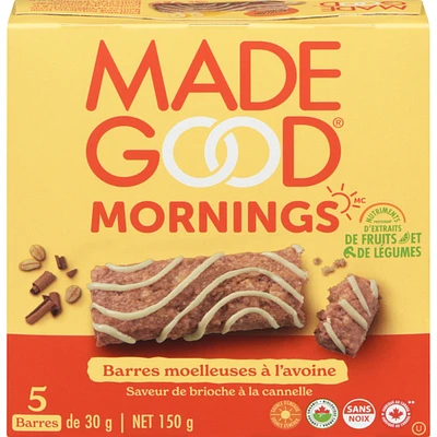 Cinnamon Bun Morning Bars
