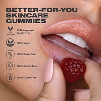 GLOW Skincare Gummies for Hydration, Collagen Boosting
