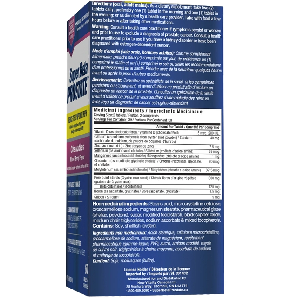 Super Beta Prostate à croquer